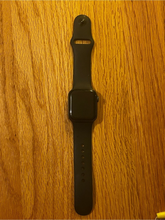 Apple Other - Apple Black Smartwatch with Black Silicone Band